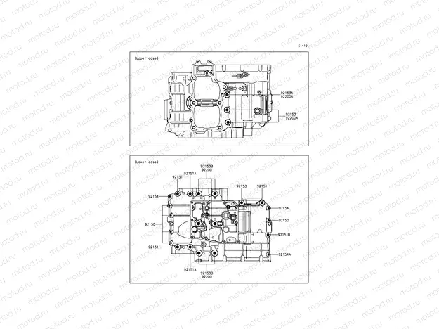 Crankcase Bolt Pattern