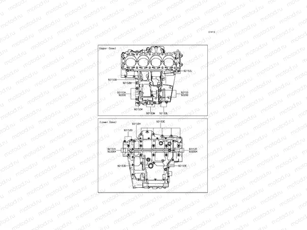 Crankcase Bolt Pattern
