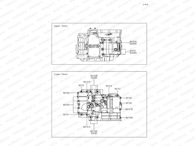 Crankcase Bolt Pattern