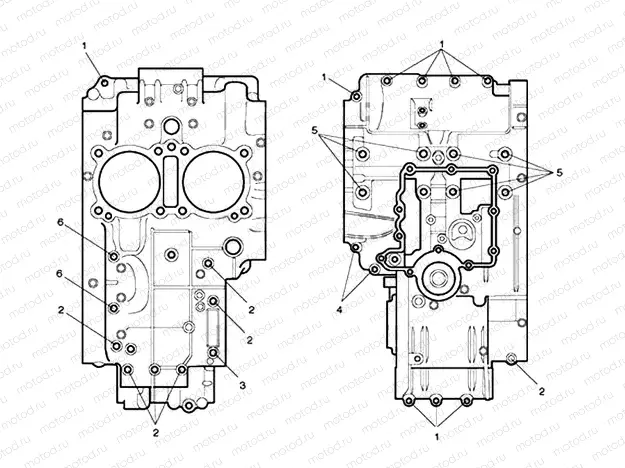 Crankcase Bolts