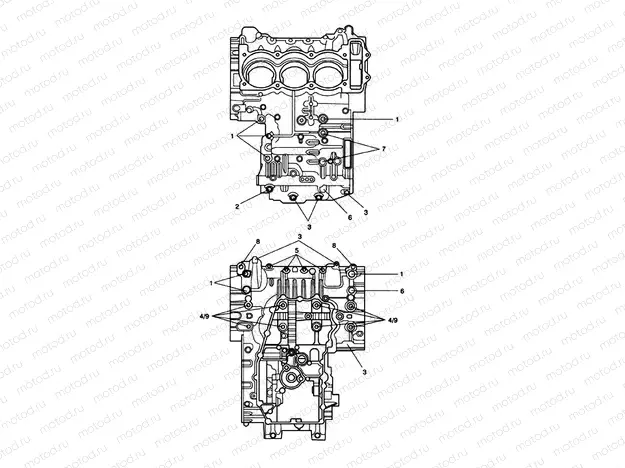 Crankcase Bolts
