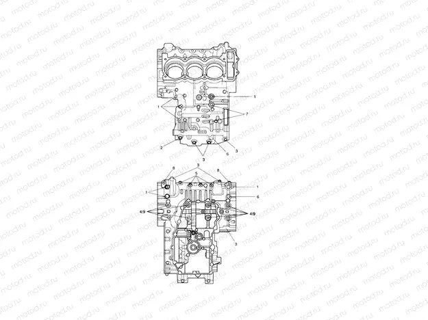 Crankcase Bolts