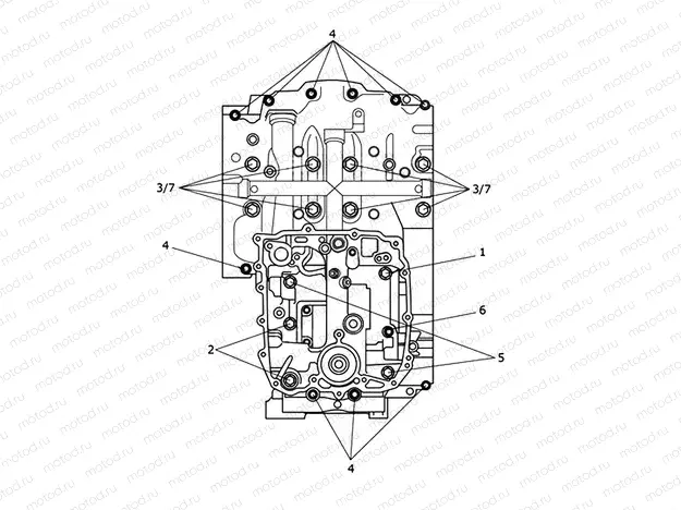 Crankcase Bolts