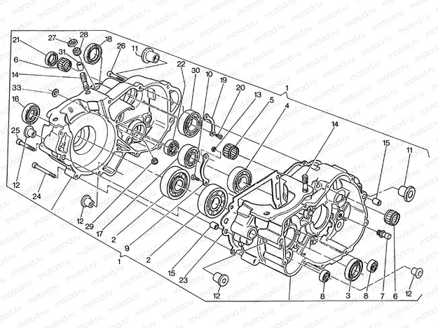 CRANKCASE CARTER