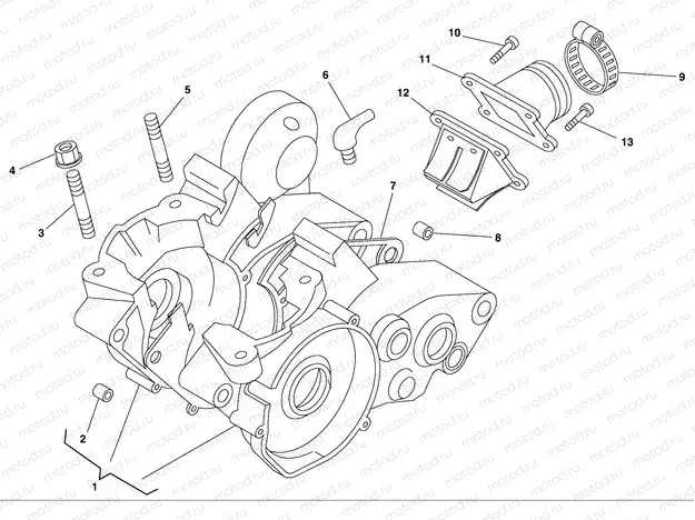 CRANKCASE CARTER