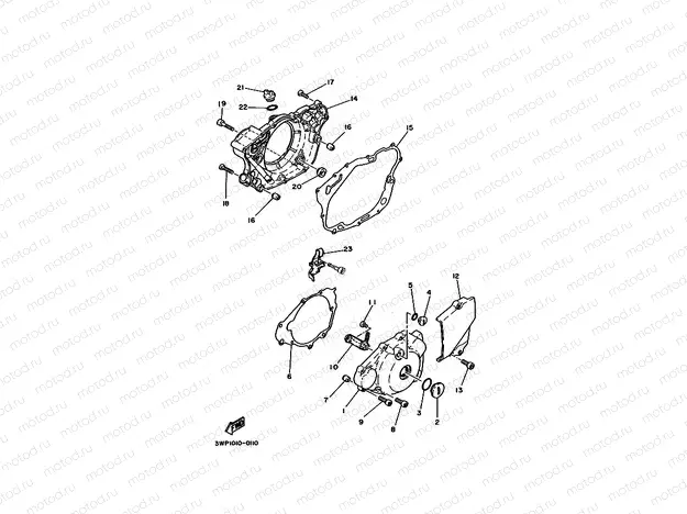 Crankcase cover 1