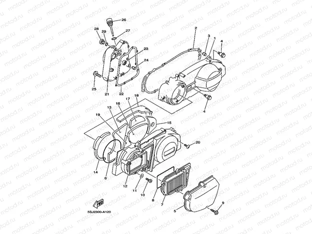 CRANKCASE COVER 1