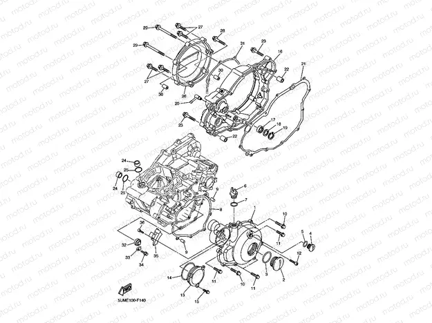CRANKCASE COVER 1