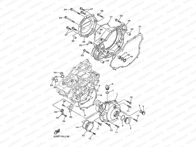 CRANKCASE COVER 1