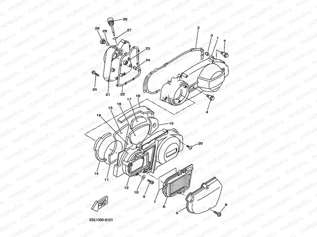 CRANKCASE COVER 1