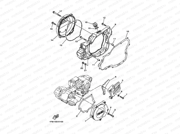 CRANKCASE COVER 1
