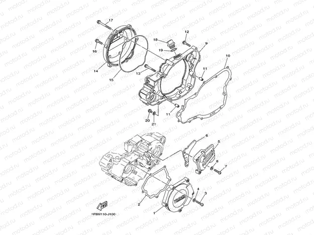 CRANKCASE COVER 1