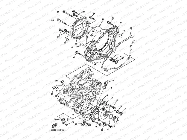 CRANKCASE COVER 1