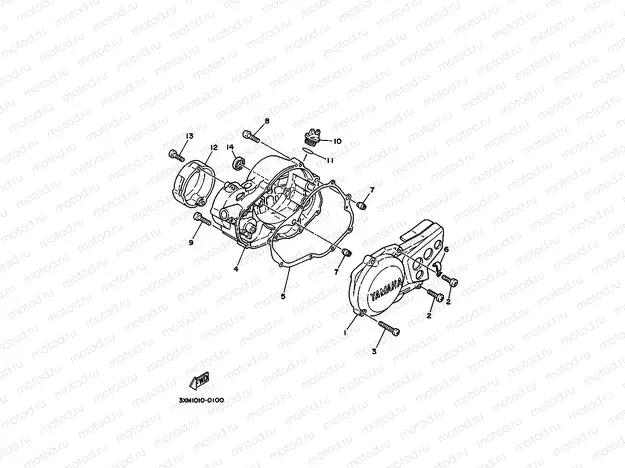Crankcase cover 1