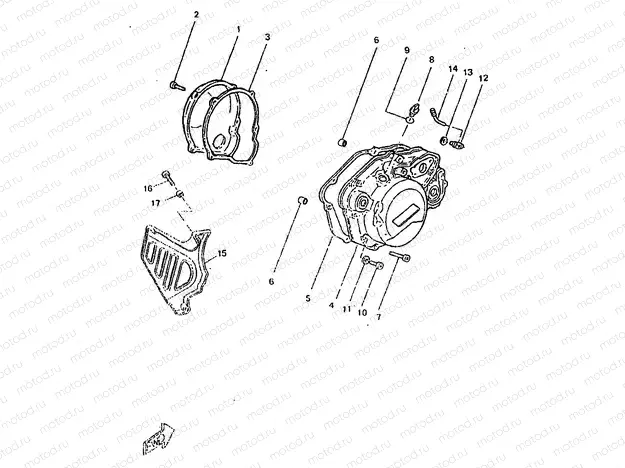 CRANKCASE COVER 1