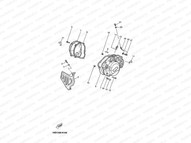 CRANKCASE COVER 1