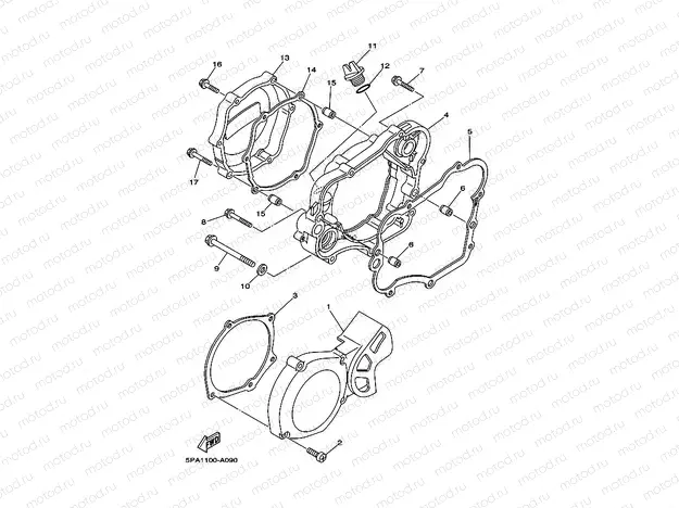 CRANKCASE COVER 1