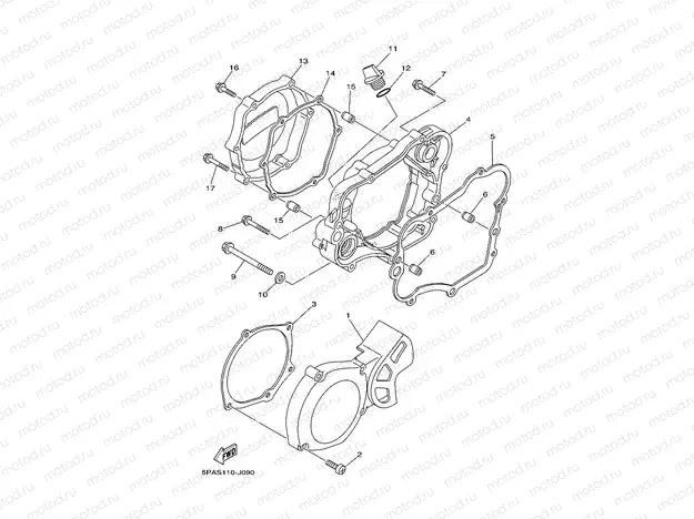 CRANKCASE COVER 1