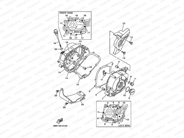 CRANKCASE COVER 1