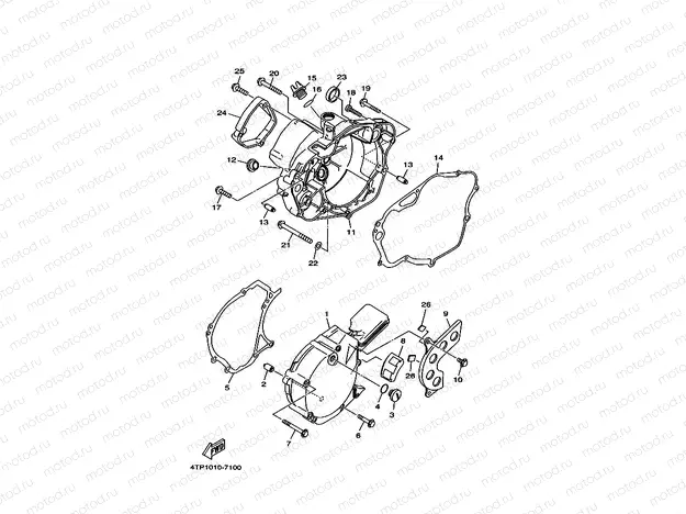 Crankcase cover 1