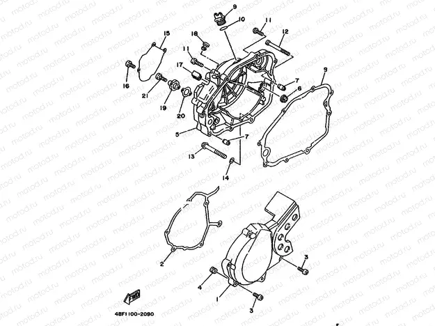 CRANKCASE COVER 1