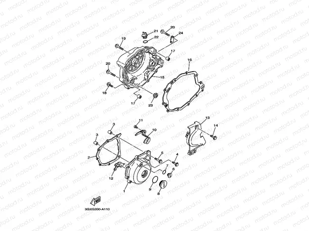 CRANKCASE COVER 1