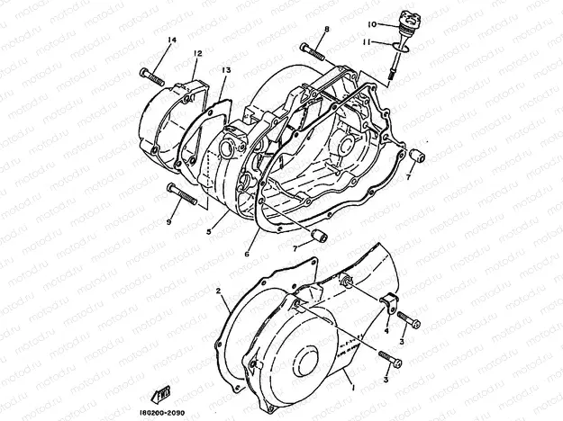 CRANKCASE COVER 1