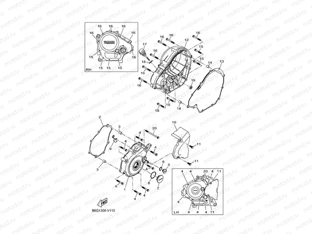 CRANKCASE COVER 1
