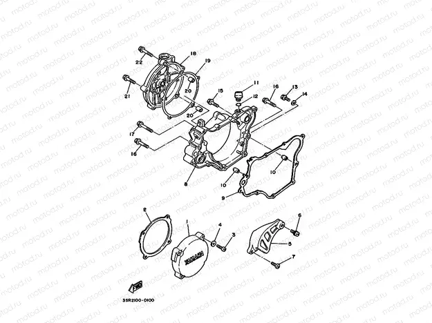 CRANKCASE COVER 1