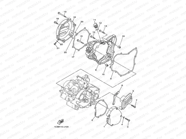 CRANKCASE COVER 1