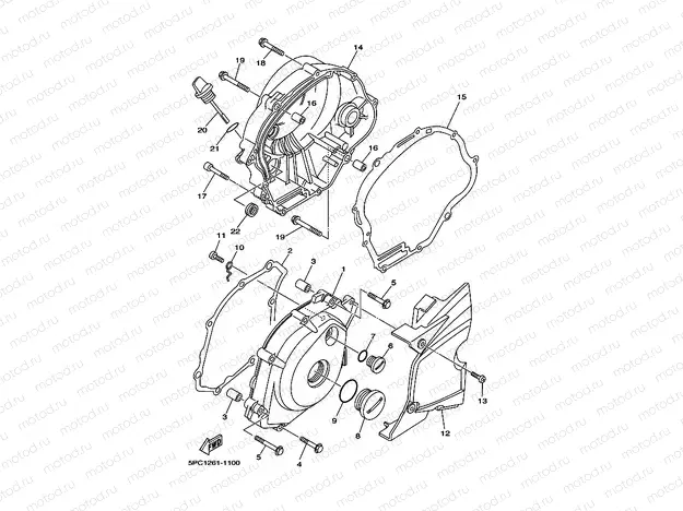 CRANKCASE COVER 1