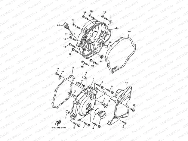 CRANKCASE COVER 1