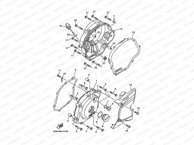 CRANKCASE COVER 1
