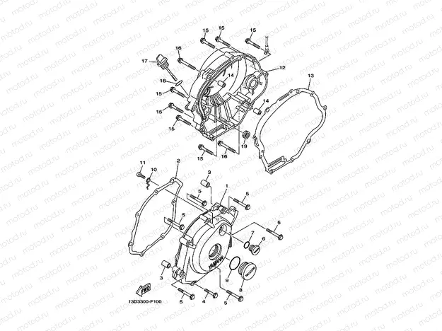 CRANKCASE COVER 1