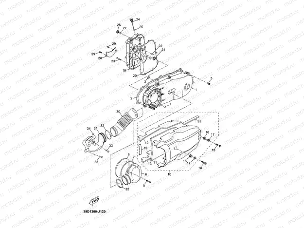 CRANKCASE COVER 1