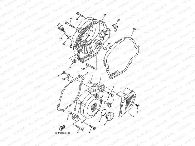 CRANKCASE COVER 1