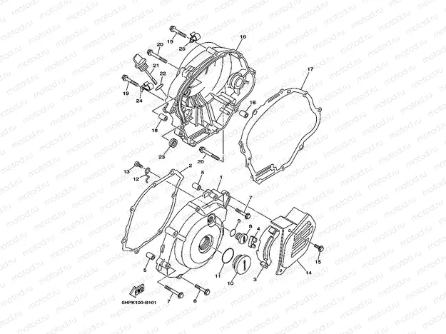 CRANKCASE COVER 1