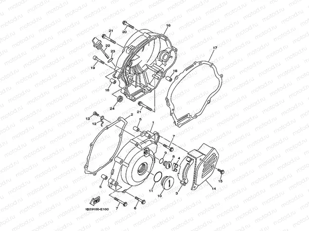 CRANKCASE COVER 1