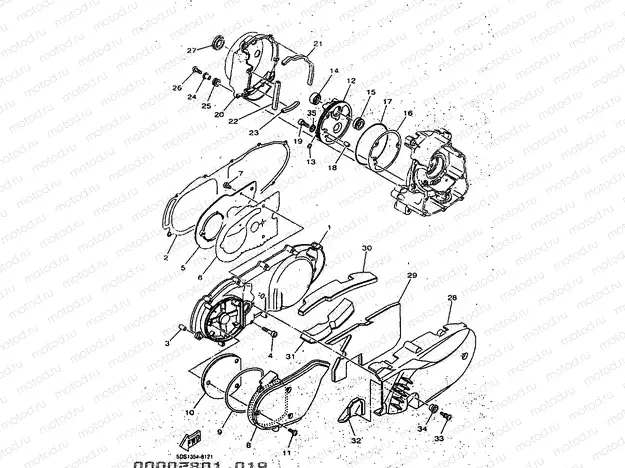 CRANKCASE COVER 1