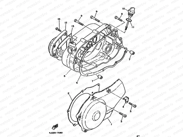 CRANKCASE COVER 1