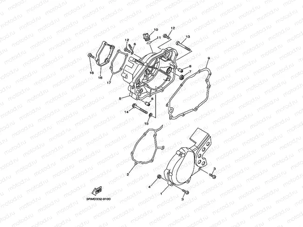 CRANKCASE COVER 1