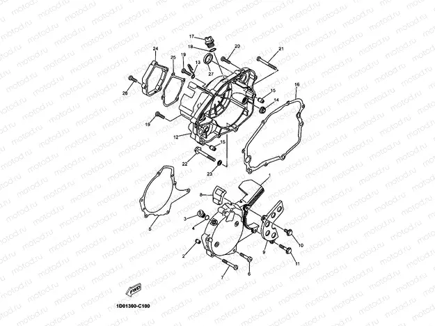 CRANKCASE COVER 1