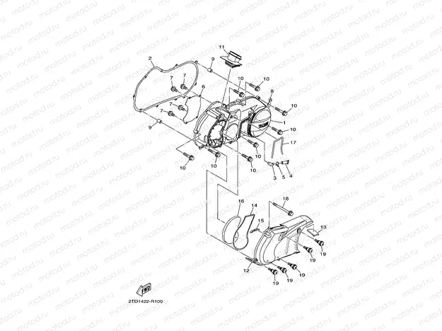 CRANKCASE COVER 1