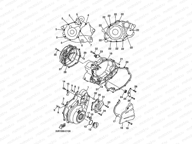 CRANKCASE COVER 1