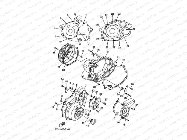 CRANKCASE COVER 1