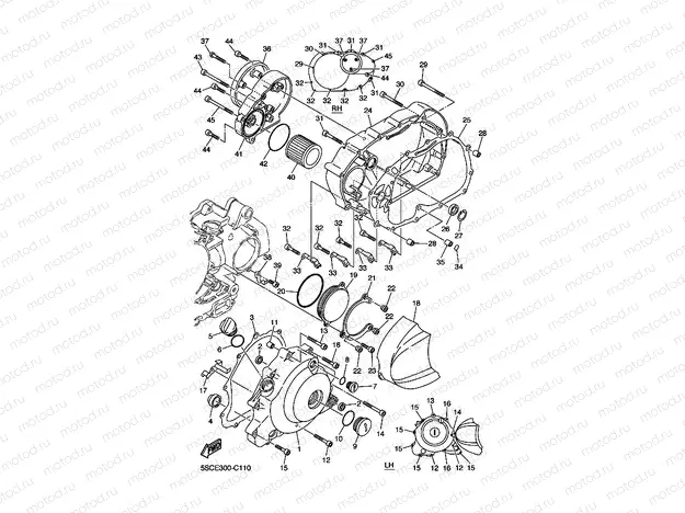 CRANKCASE COVER 1