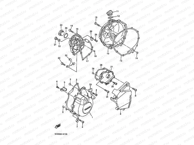 CRANKCASE COVER 1