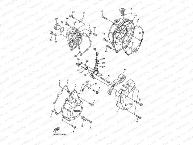 CRANKCASE COVER 1