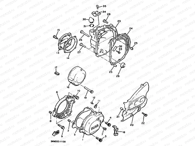 CRANKCASE COVER 1