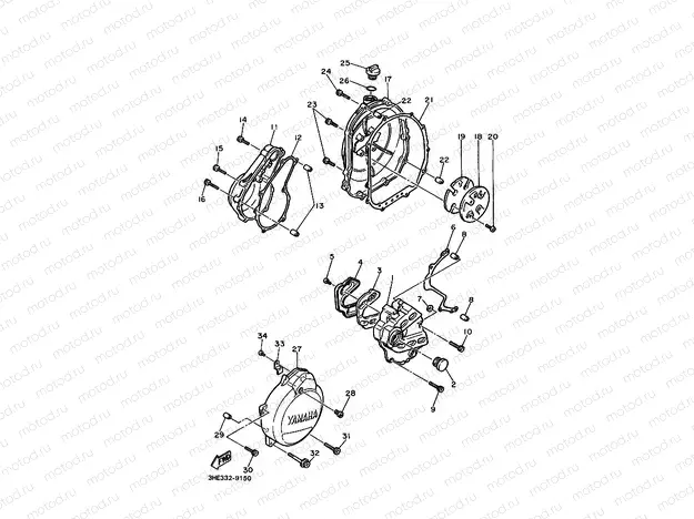 CRANKCASE COVER 1